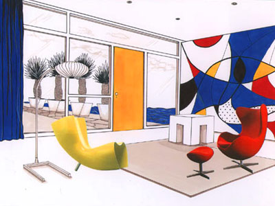 Poltrona Frau Showroom. Miami Design