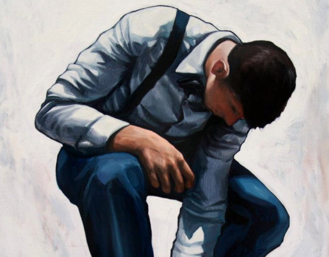 Yunier Cervino Oliver, Untitled, oil on canvas, 30x40 inches